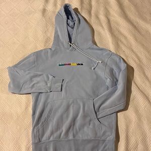 David Dobrik Fans!! Unisex Small light blue hoodie